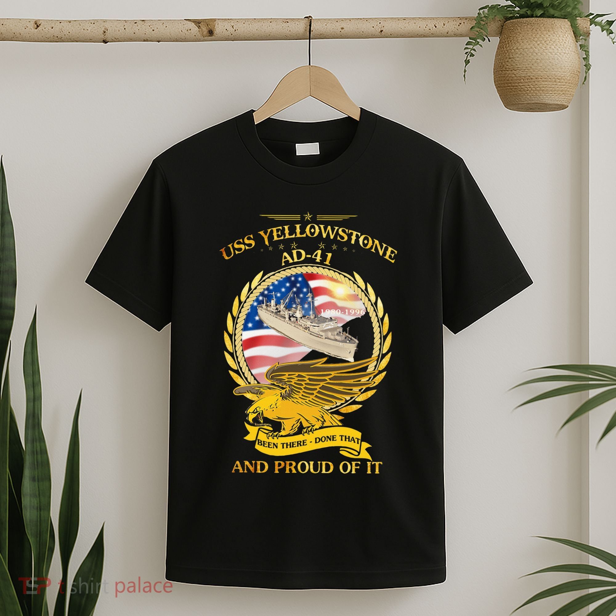 Uss Yellowstone (Ad41) 19801996 T-Shirt