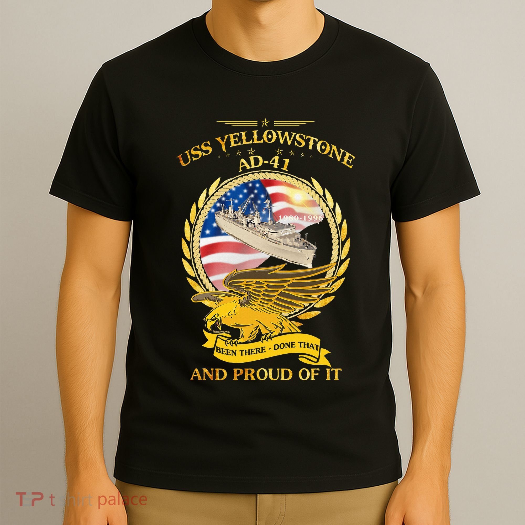 Uss Yellowstone (Ad41) 19801996 T-Shirt