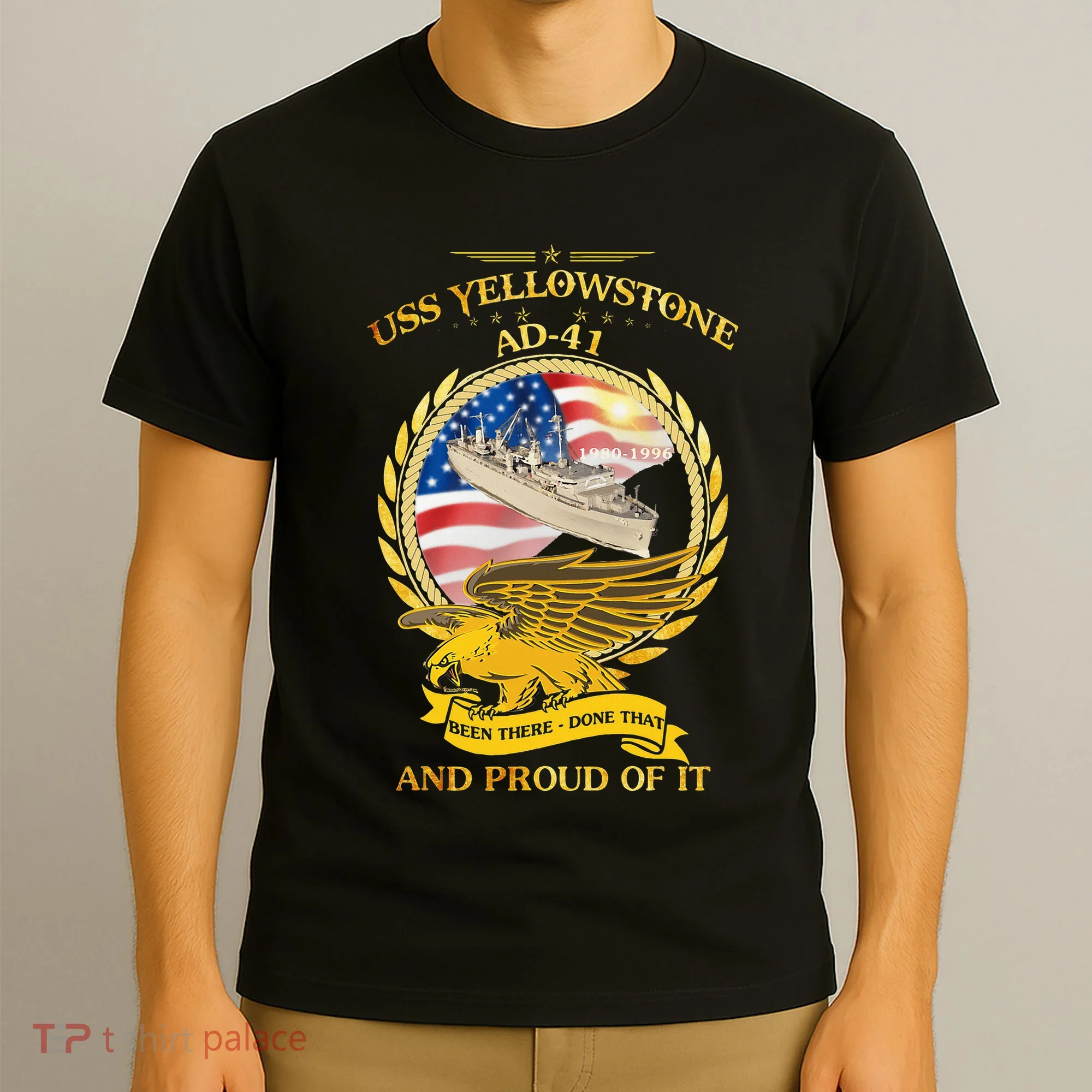 Uss Yellowstone (Ad41) 19801996 T-Shirt