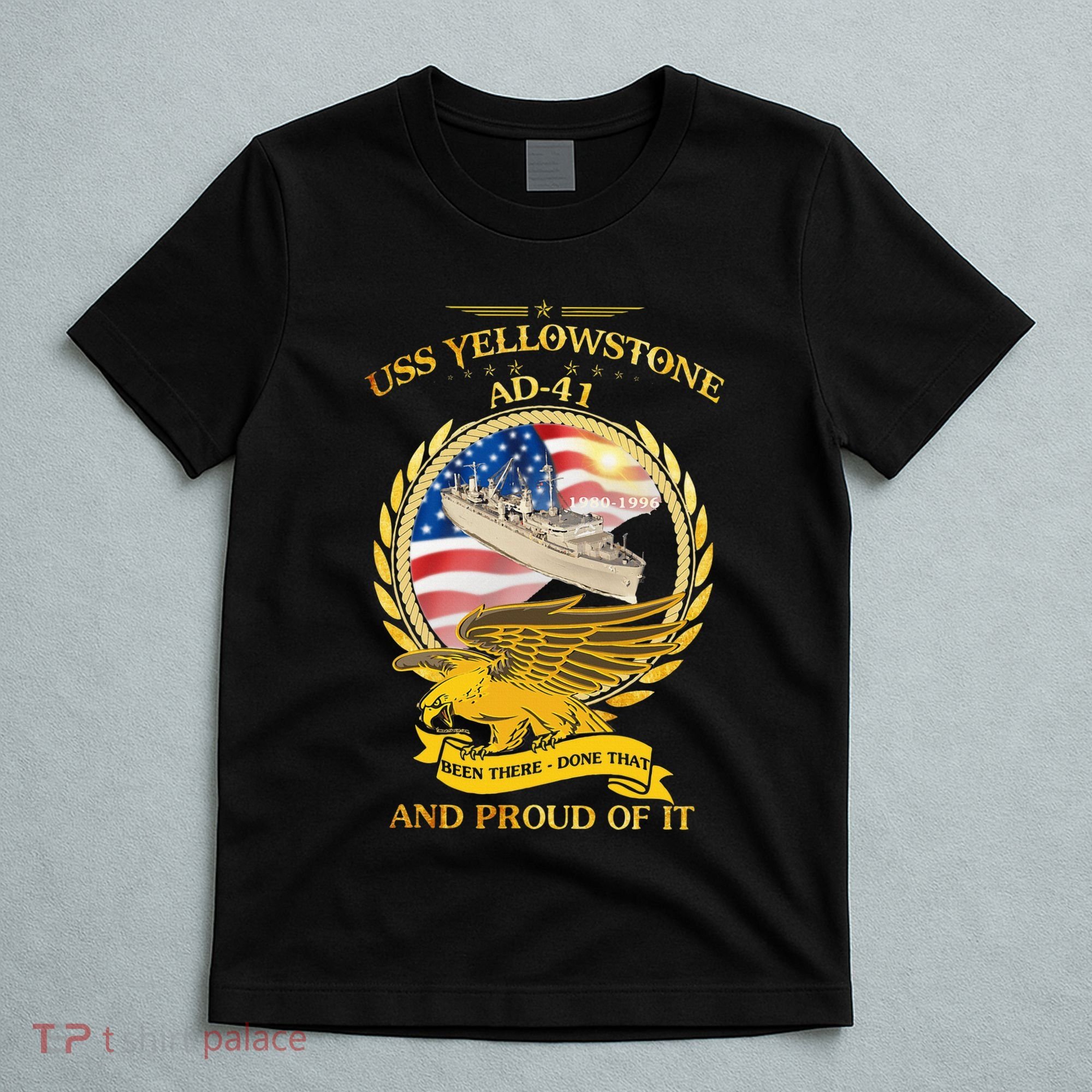 Uss Yellowstone (Ad41) 19801996 T-Shirt