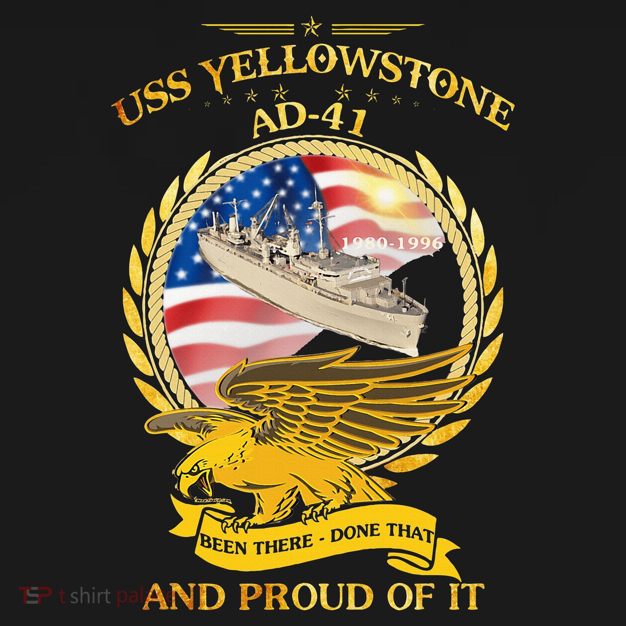 Uss Yellowstone (Ad41) 19801996 Women's Hoodie