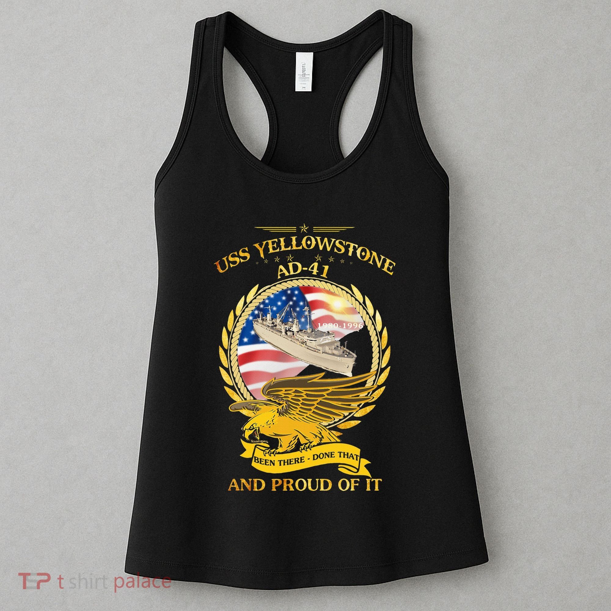 Uss Yellowstone (Ad41) 19801996 Women's Tank Top
