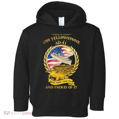 Uss Yellowstone (Ad41) 19801996 Toddler Hoodie
