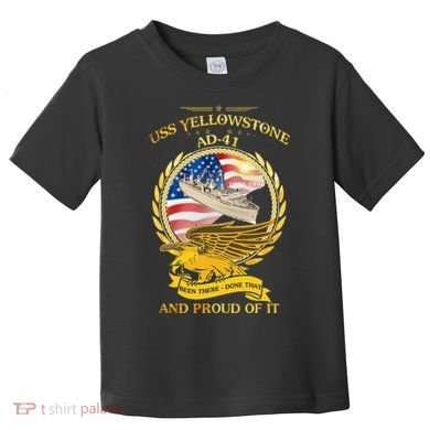Uss Yellowstone (Ad41) 19801996 Toddler T-Shirt