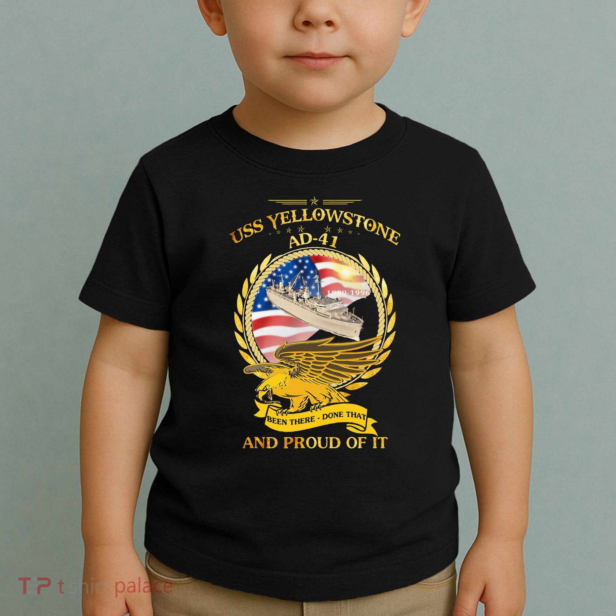 Uss Yellowstone (Ad41) 19801996 Toddler T-Shirt