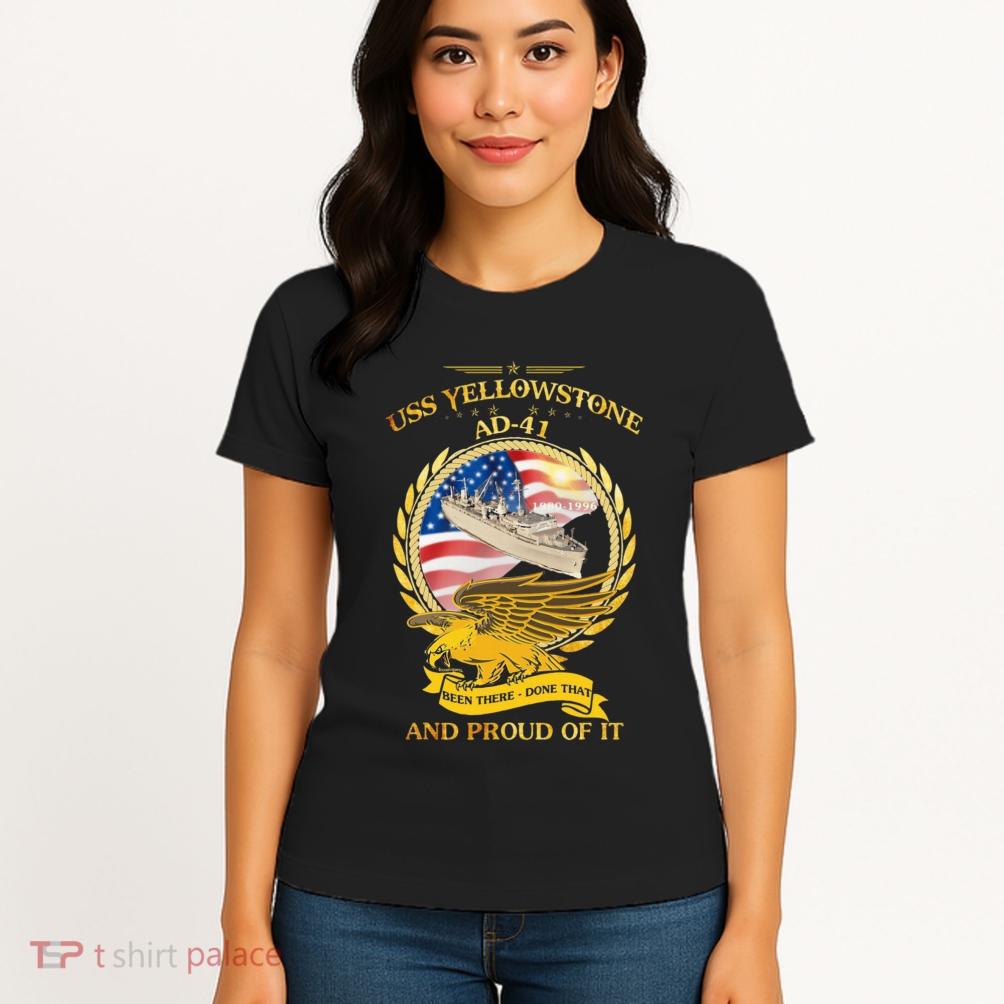Uss Yellowstone (Ad41) 19801996 Women's T-Shirt