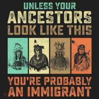 Unless Your Ancestors American YouRe Probably An Immigrant Hat thumb 2