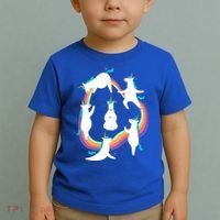 Unicorn Yoga Sun Salutation Poses Rainbow Meme Gift Toddler T-Shirt thumb 2