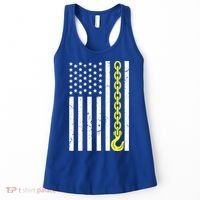 Usa Yellow Thin Line Hook Tow Truck American Driver Gift Women's Tank Top thumb 0