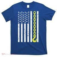 Usa Yellow Thin Line Hook Tow Truck American Driver Great Gift T-Shirt thumb 0