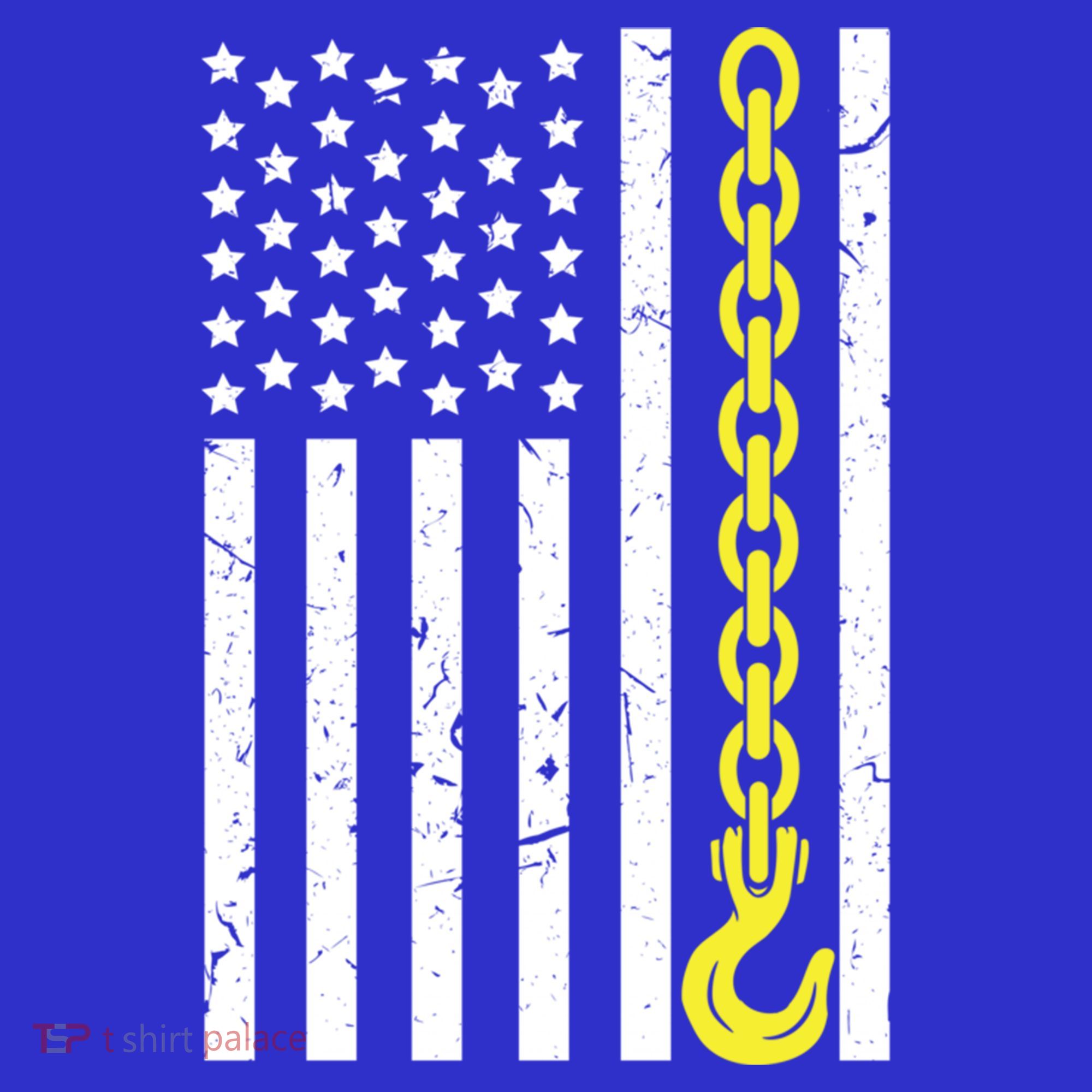 Usa Yellow Thin Line Hook Tow Truck American Driver Great Gift Women's Tank Top