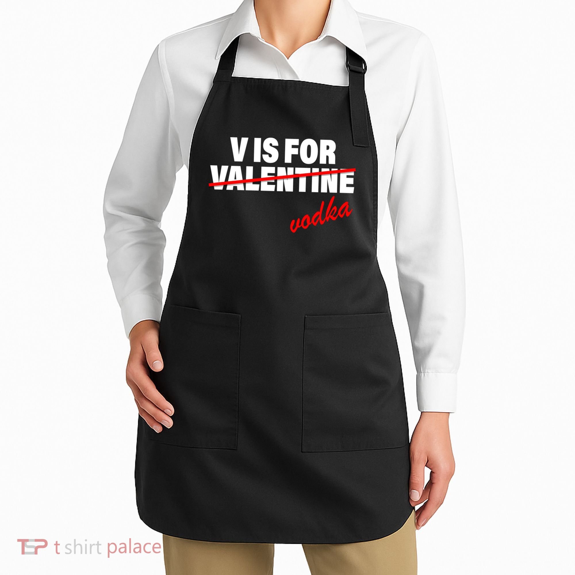 V Is For Val VODKA Apron