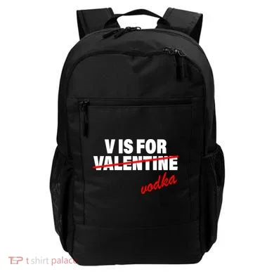 V Is For Val VODKA Backpack