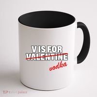 V Is For Val VODKA Coffee Mug thumb 1