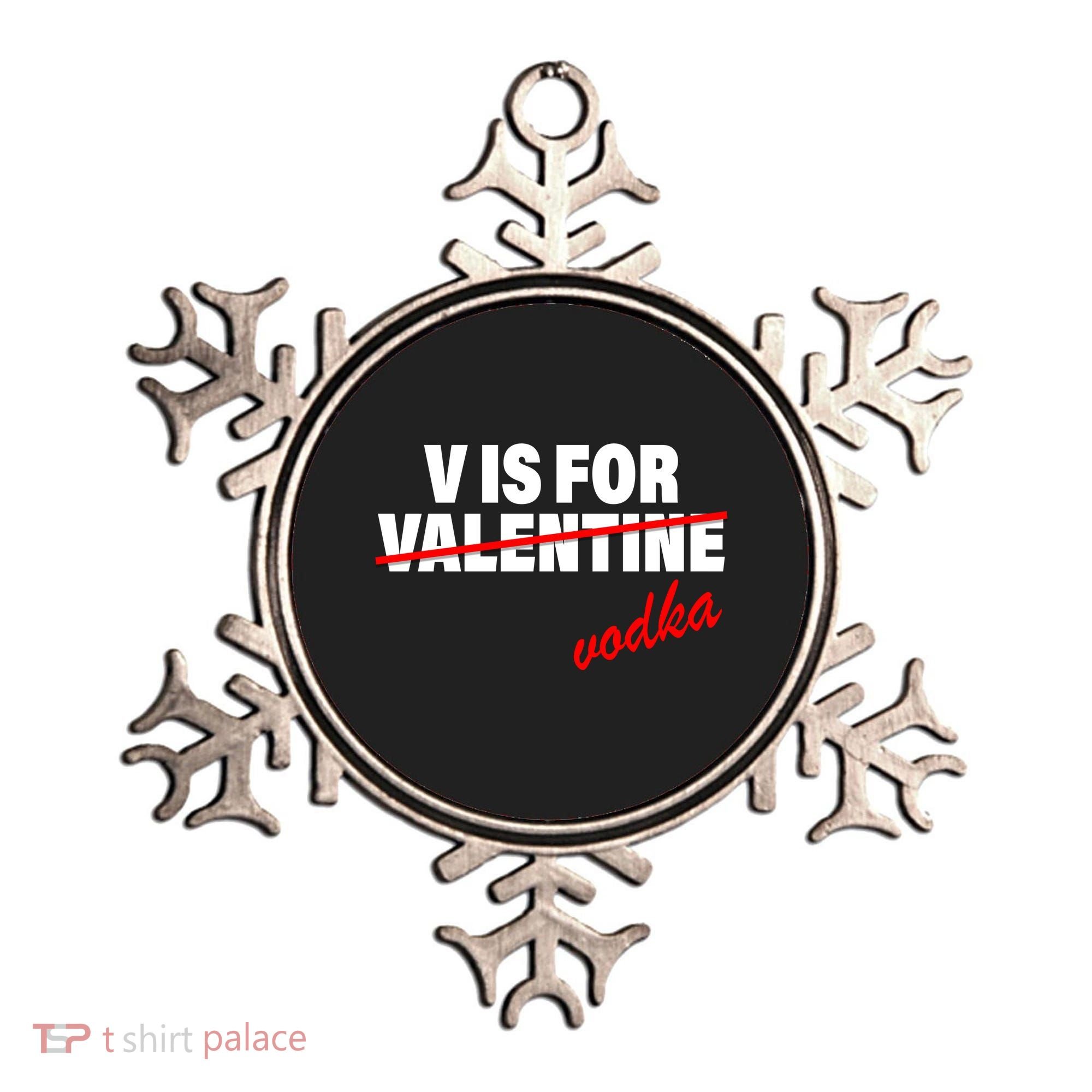 V Is For Val VODKA Ornament