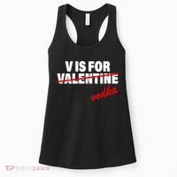 V Is For Val VODKA Women's Tank Top thumb 0