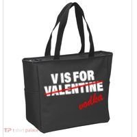 V Is For Val VODKA Tote Bag thumb 2