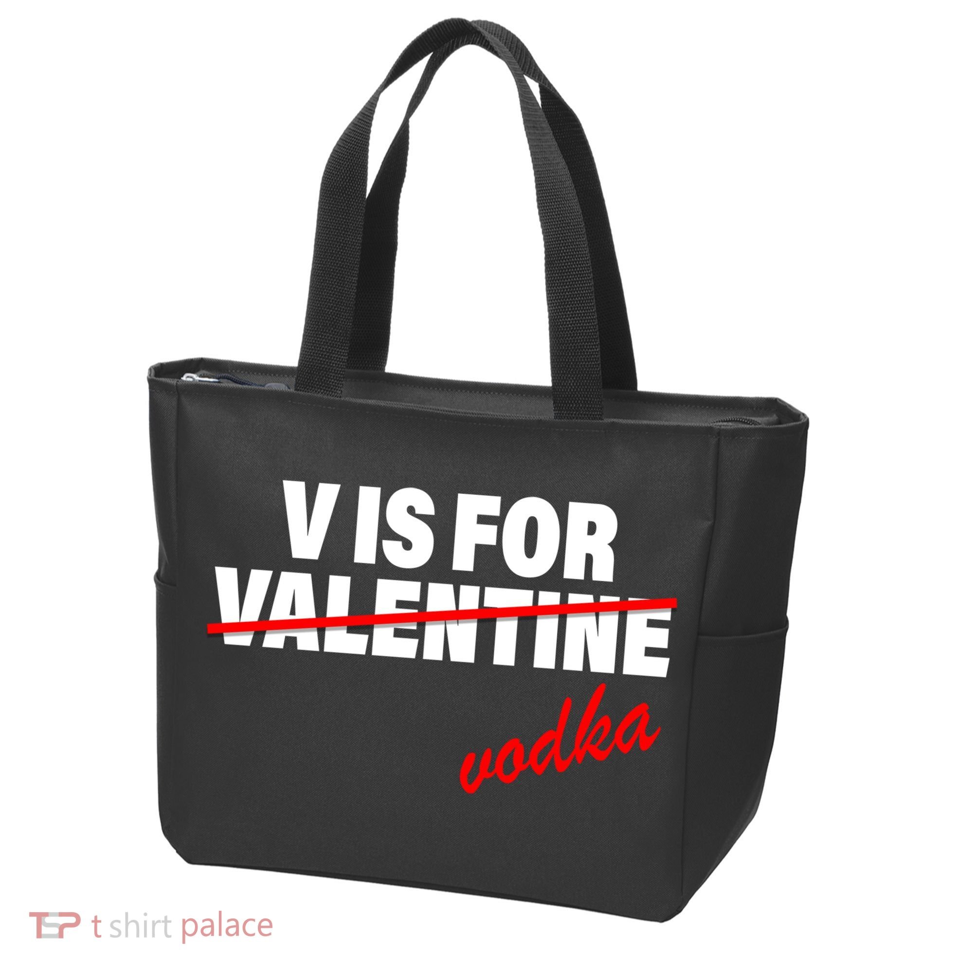V Is For Val VODKA Tote Bag