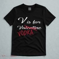 V Is For Valentine Vodka T-Shirt thumb 5