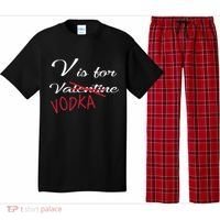 V Is For Valentine Vodka Pajama Set thumb 0