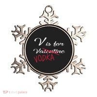V Is For Valentine Vodka Ornament thumb 0