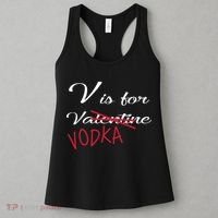 V Is For Valentine Vodka Women's Tank Top thumb 3