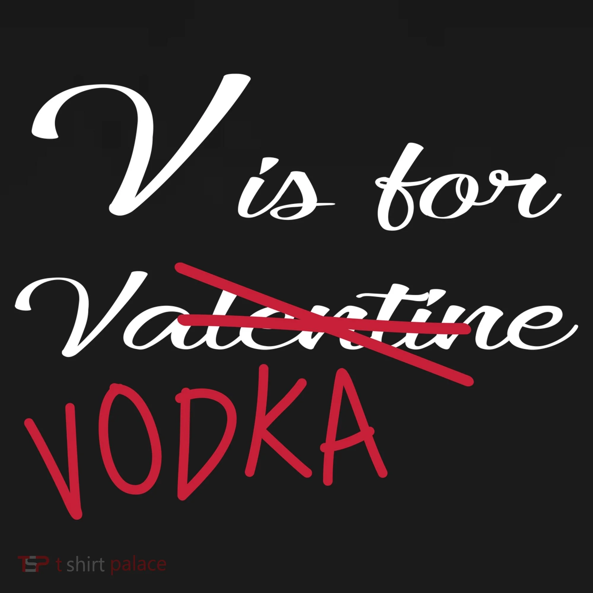 V Is For Valentine Vodka Baby Bodysuit