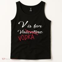 V Is For Valentine Vodka Tank Top thumb 2