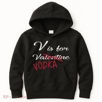 V Is For Valentine Vodka Kids Hoodie thumb 0