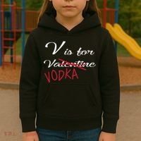 V Is For Valentine Vodka Kids Hoodie thumb 3