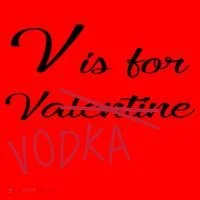 V Is For Valentine Vodka Santa Hat thumb 1