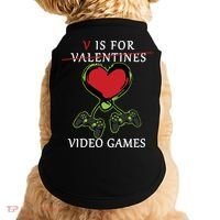 V Is For Video Games Anti Valentines Doggie Tank thumb 0