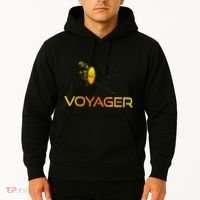 Voyager 1 & 2 Space Probe Solar System Astronomy Spaceflight Hoodie thumb 2