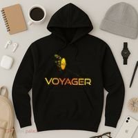 Voyager 1 & 2 Space Probe Solar System Astronomy Spaceflight Hoodie thumb 3