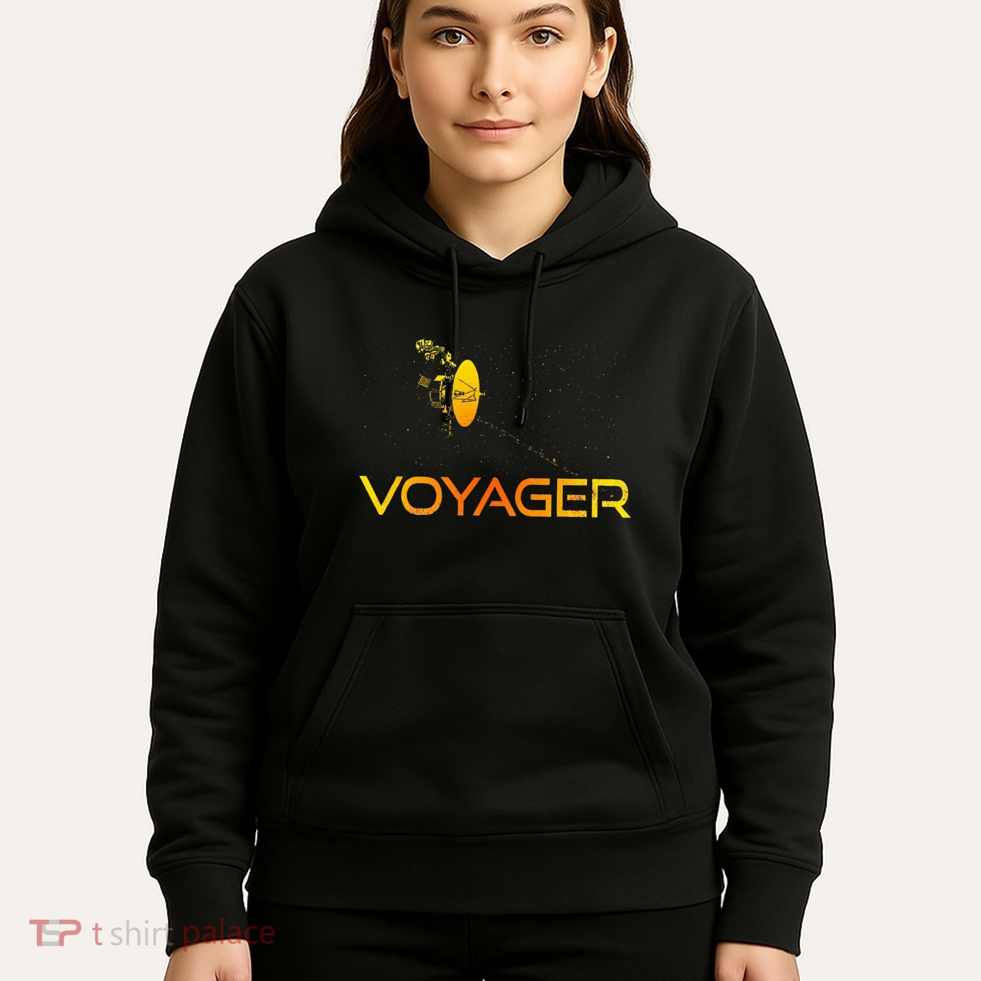 Voyager 1 & 2 Space Probe Solar System Astronomy Spaceflight Hoodie