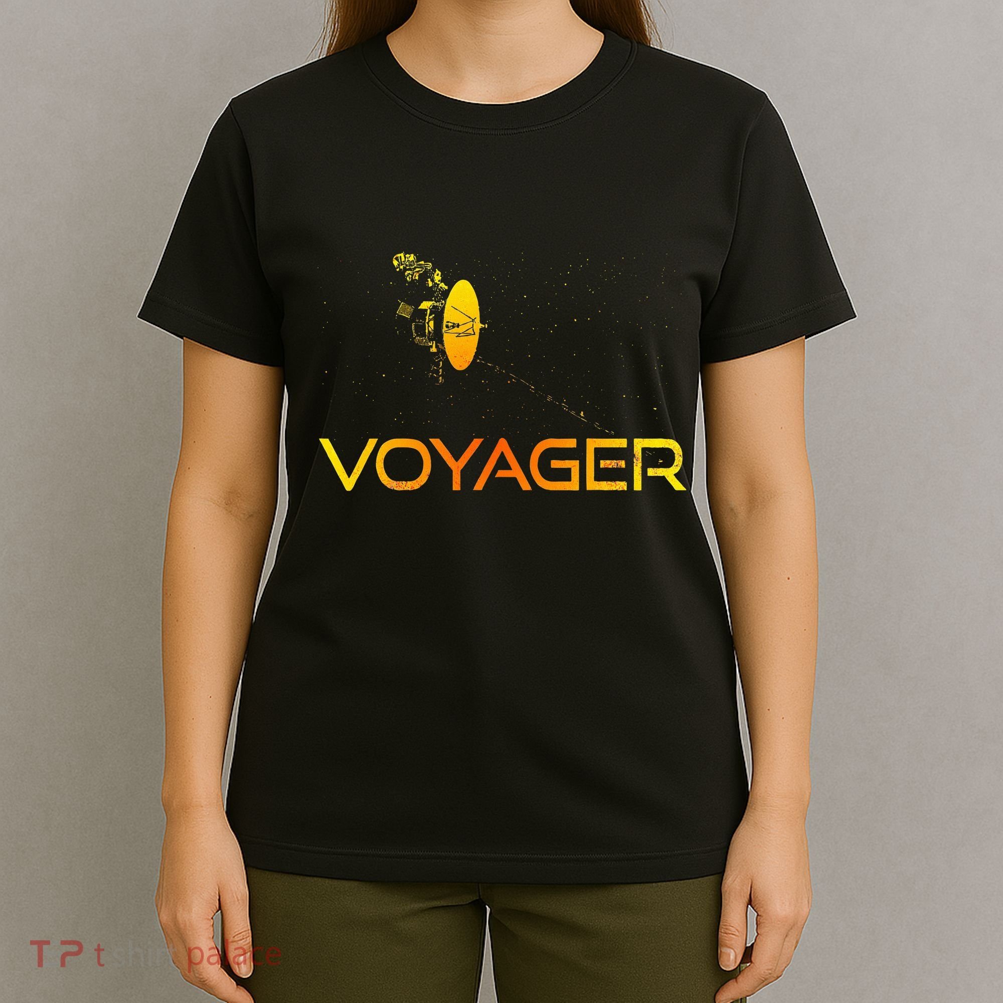 Voyager 1 & 2 Space Probe Solar System Astronomy Spaceflight T-Shirt