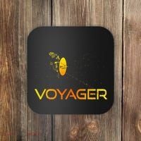 Voyager 1 & 2 Space Probe Solar System Astronomy Spaceflight Coaster thumb 0