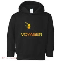 Voyager 1 & 2 Space Probe Solar System Astronomy Spaceflight Toddler Hoodie thumb 0