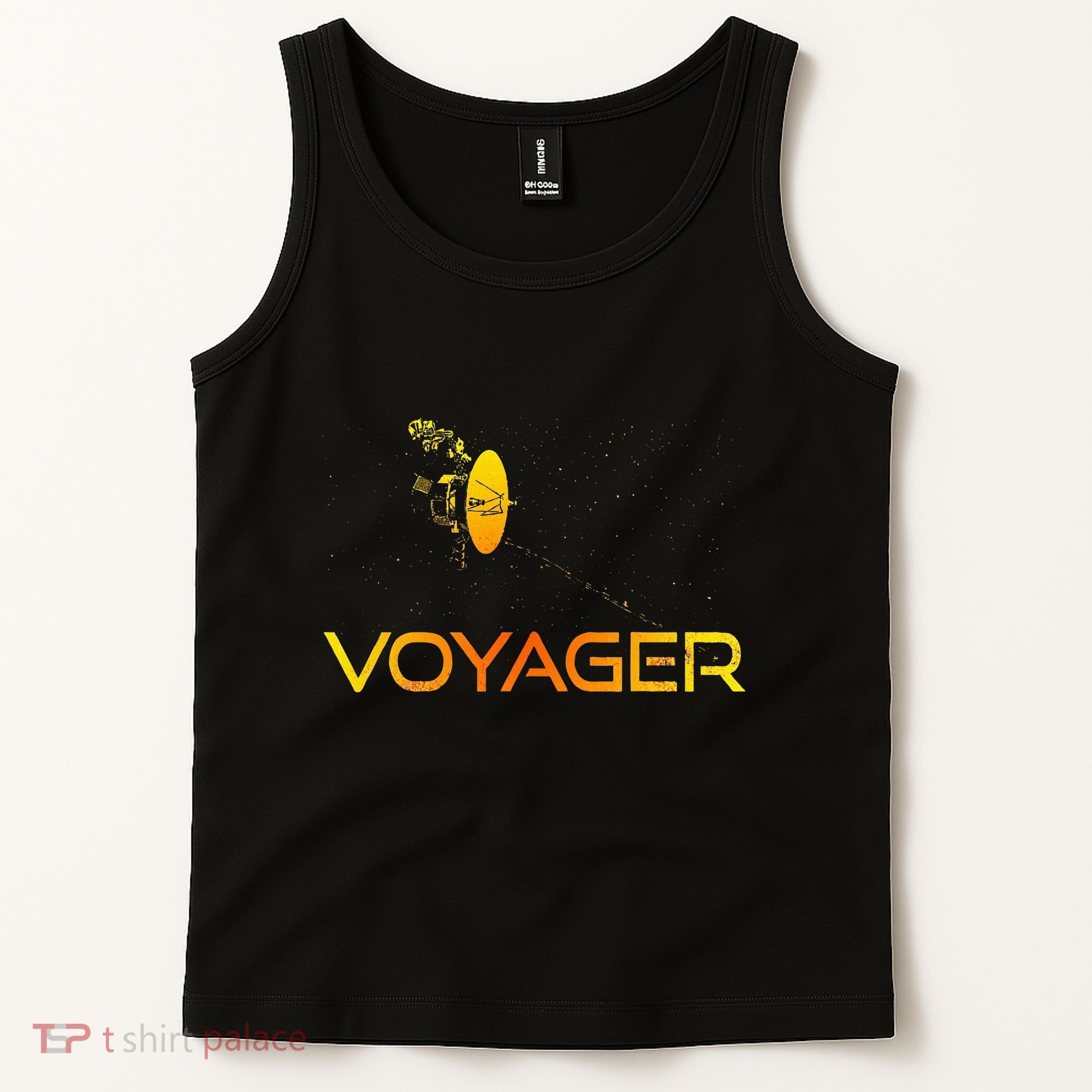 Voyager 1 & 2 Space Probe Solar System Astronomy Spaceflight Tank Top