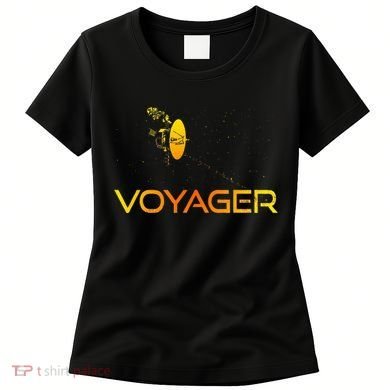 Voyager 1 & 2 Space Probe Solar System Astronomy Spaceflight Women's T-Shirt