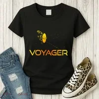Voyager 1 & 2 Space Probe Solar System Astronomy Spaceflight Women's T-Shirt thumb 3