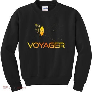 Voyager 1 & 2 Space Probe Solar System Astronomy Spaceflight Kids Sweatshirt