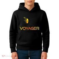 Voyager 1 & 2 Space Probe Solar System Astronomy Spaceflight Kids Hoodie thumb 4
