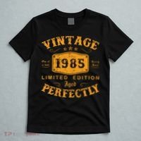 Vintage 1985 37 Birthday Gifts 37th Birthday Gifts T-Shirt thumb 5