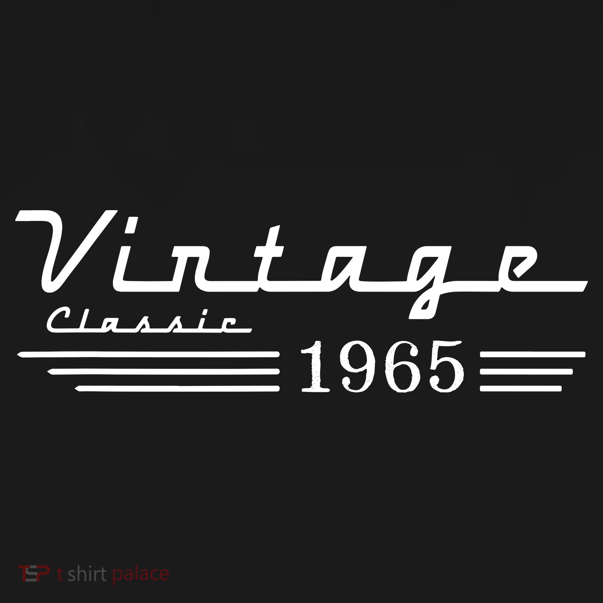 Vintage 1965 57th Birthday T-Shirt