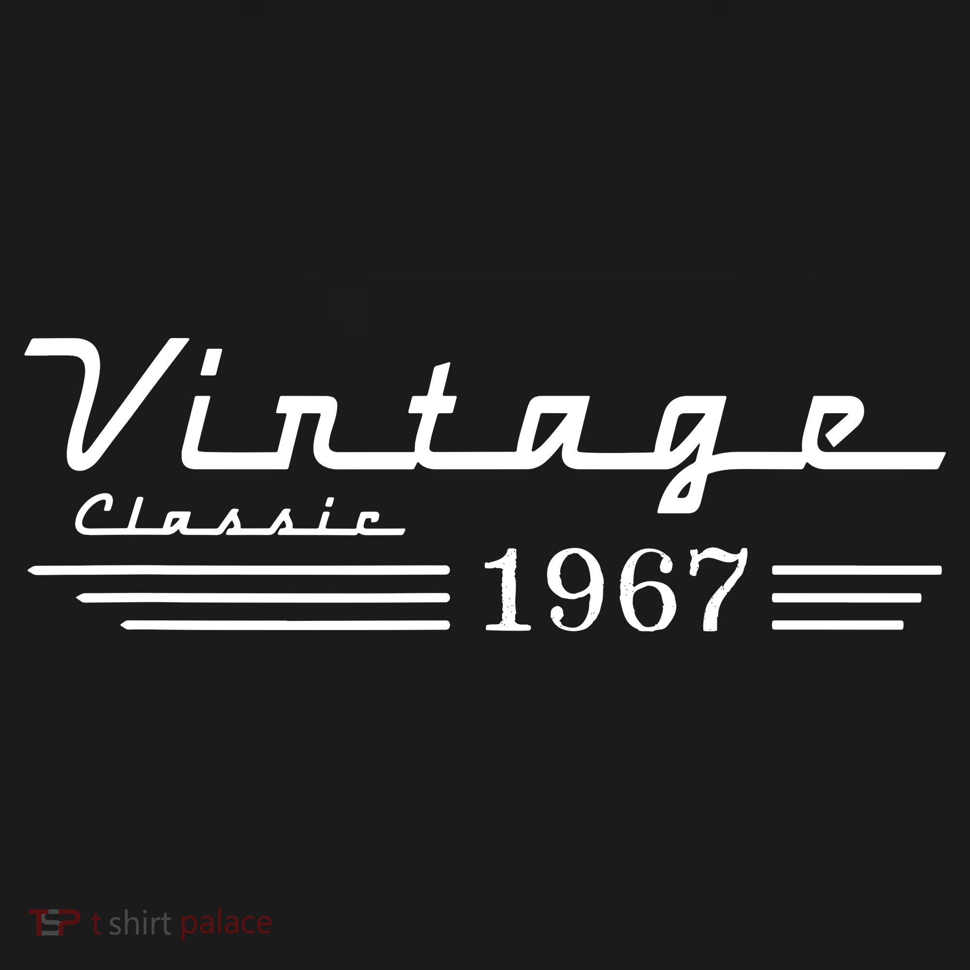 Vintage 1967 55th Birthday T-Shirt