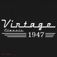 Vintage 1947 75th Birthday T-Shirt thumb 7