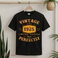 Vintage 1925 97 Birthday Gifts 97th Birthday Gifts T-Shirt thumb 2