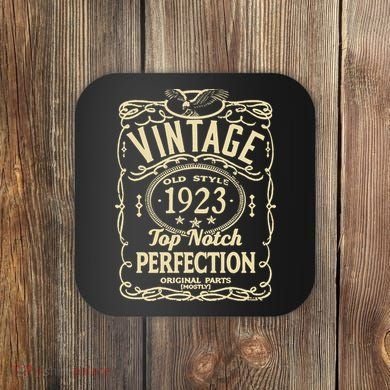 Vintage 100th Birthday top notch 1923 Coaster