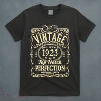 Vintage 100th Birthday top notch 1923 T-Shirt thumb 4